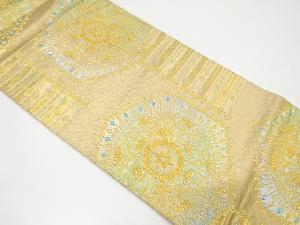 アンティーク　華紋織り出し袋帯（材料）